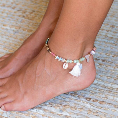 Acrylic Beaded Anklet