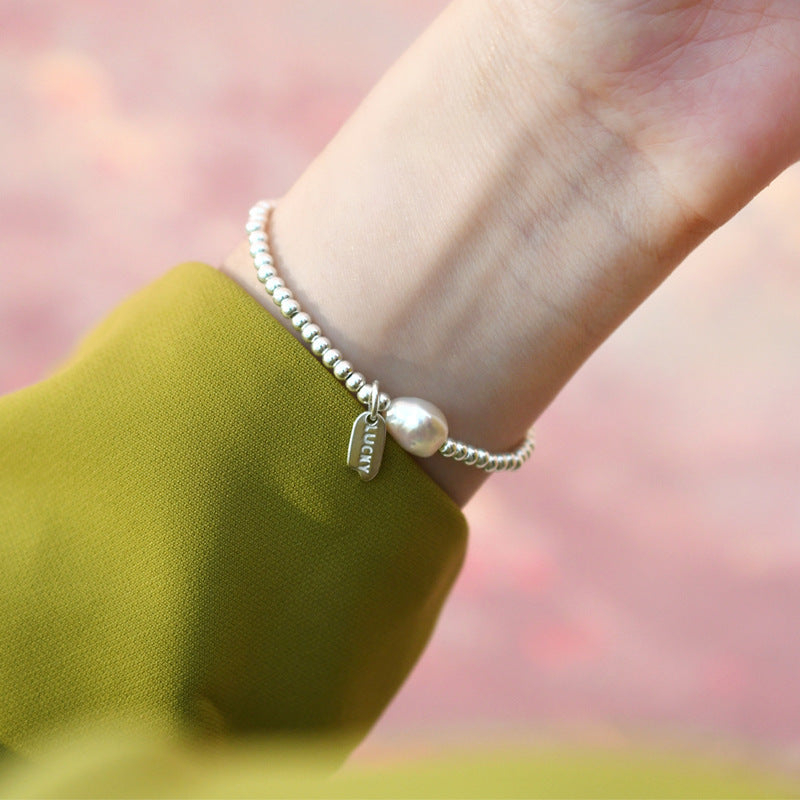 Baroque Pearl Lucky Bracelet For Women