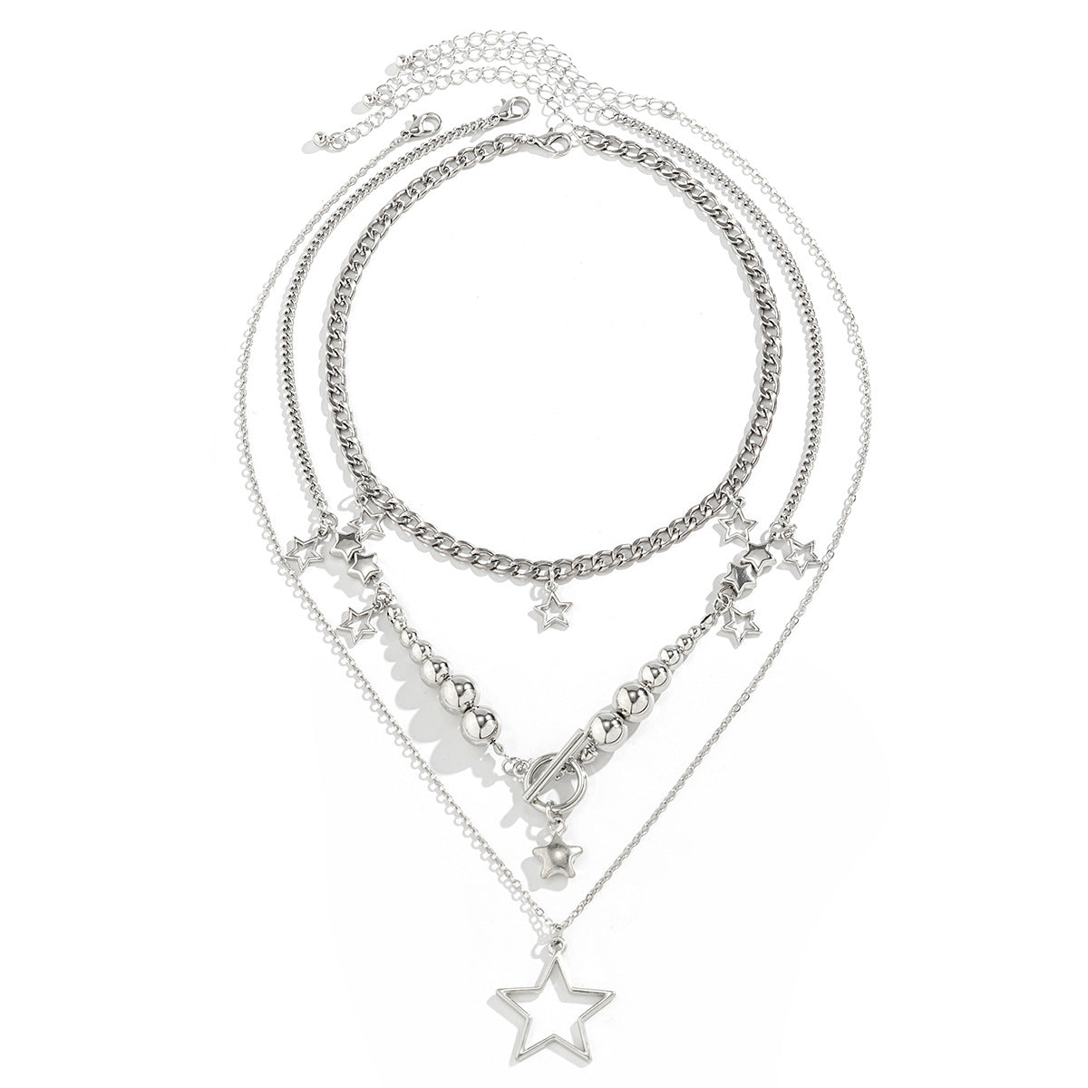 Niche Star Tassel Suit Necklace For Women