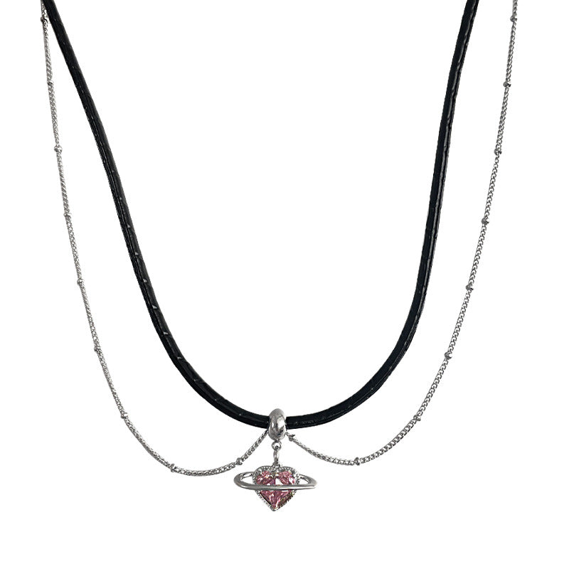 Fashion Love Double-layer Necklace For Women