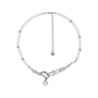 New Lava Irregular Pearl Necklace For Women